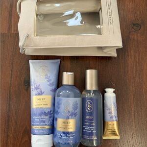 Sleep Lavender Vanilla Bath & Body Set